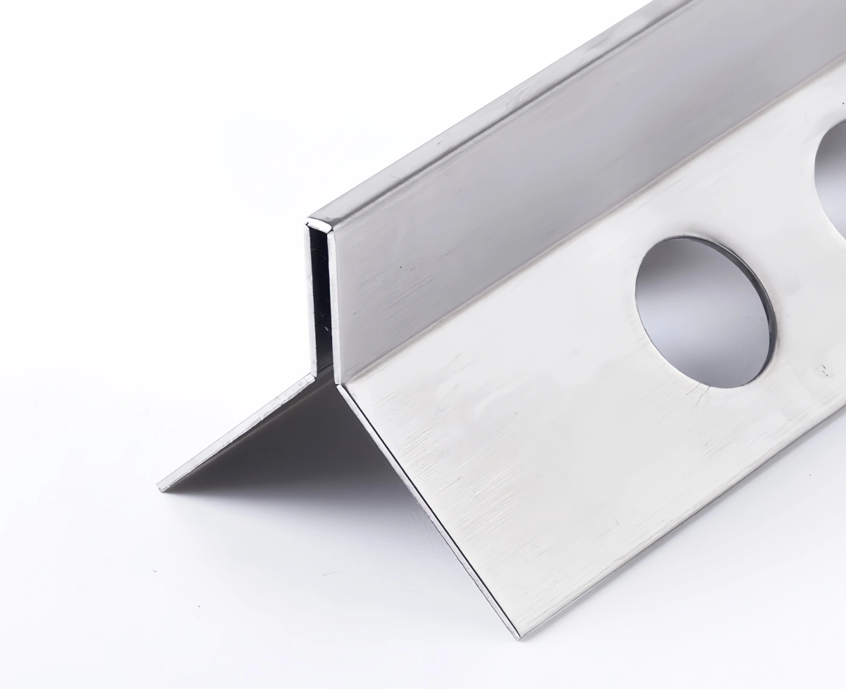 Different shapes of aluminum trim profiles