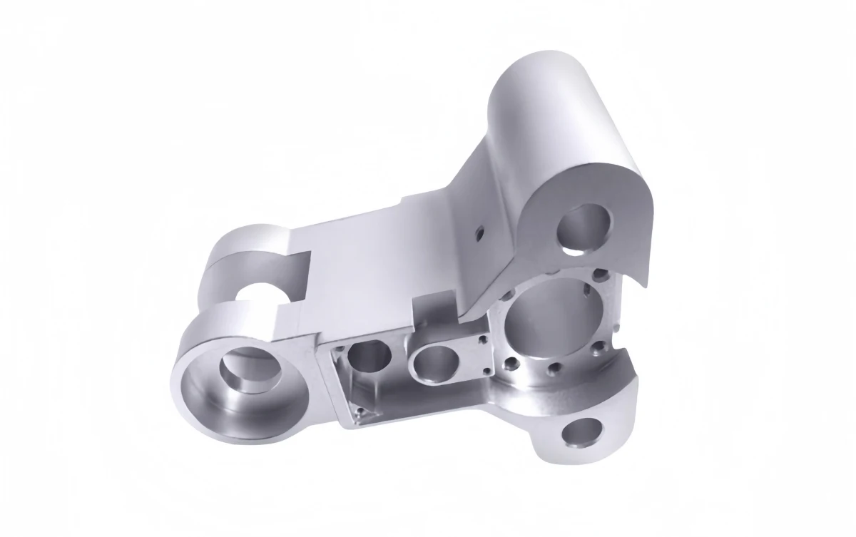 Bicycle showing common aluminum bike parts detailed