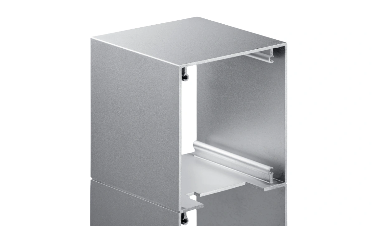 CNC machined aluminum speaker enclosure design