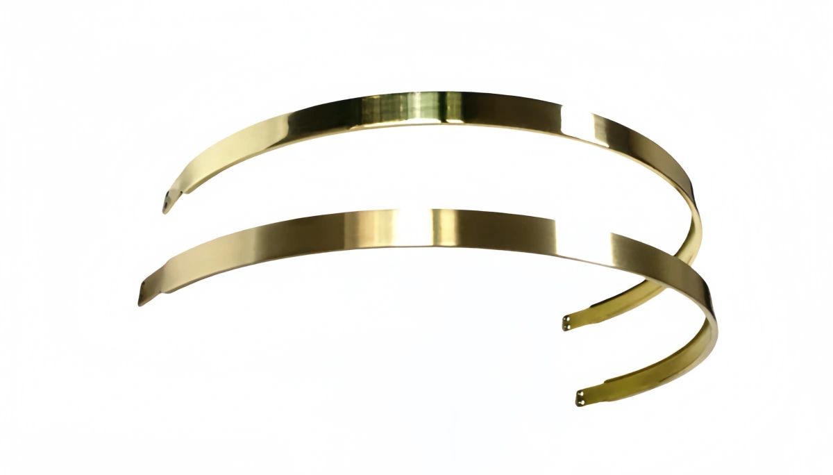 Manual method for bending aluminum flat bar in a vise