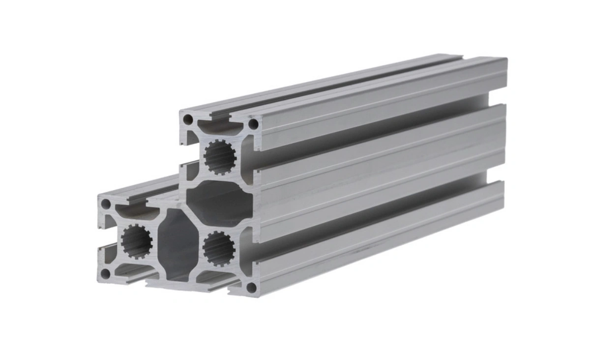 Modular t slotted aluminum extrusion system