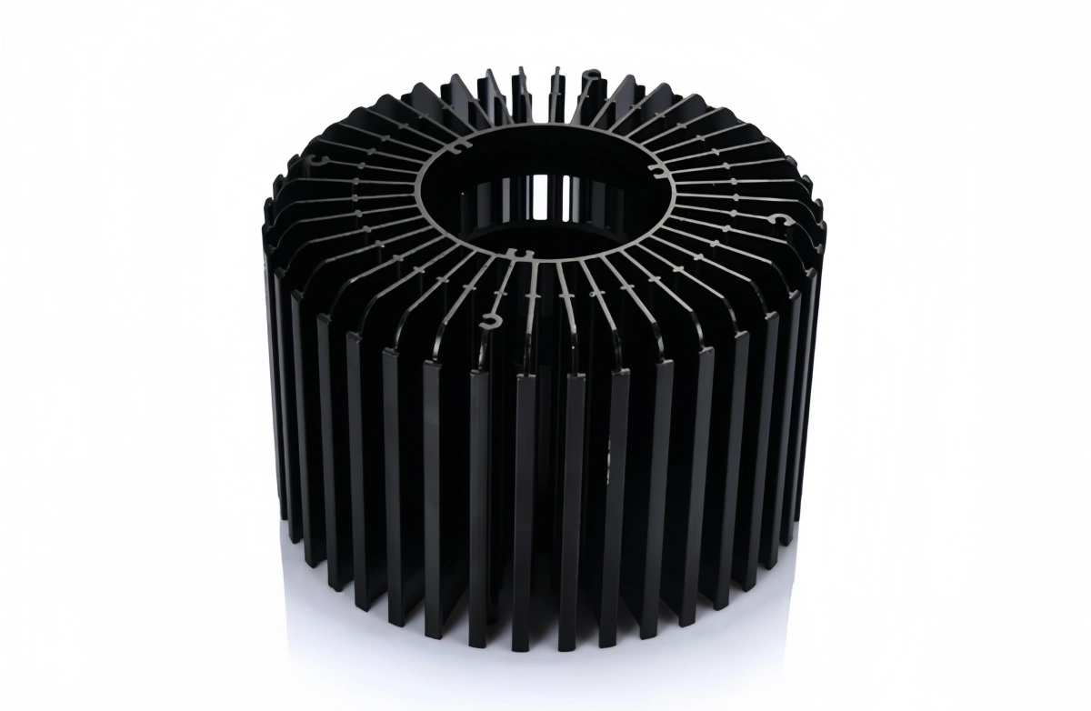 Process for an anodized aluminum extrusion