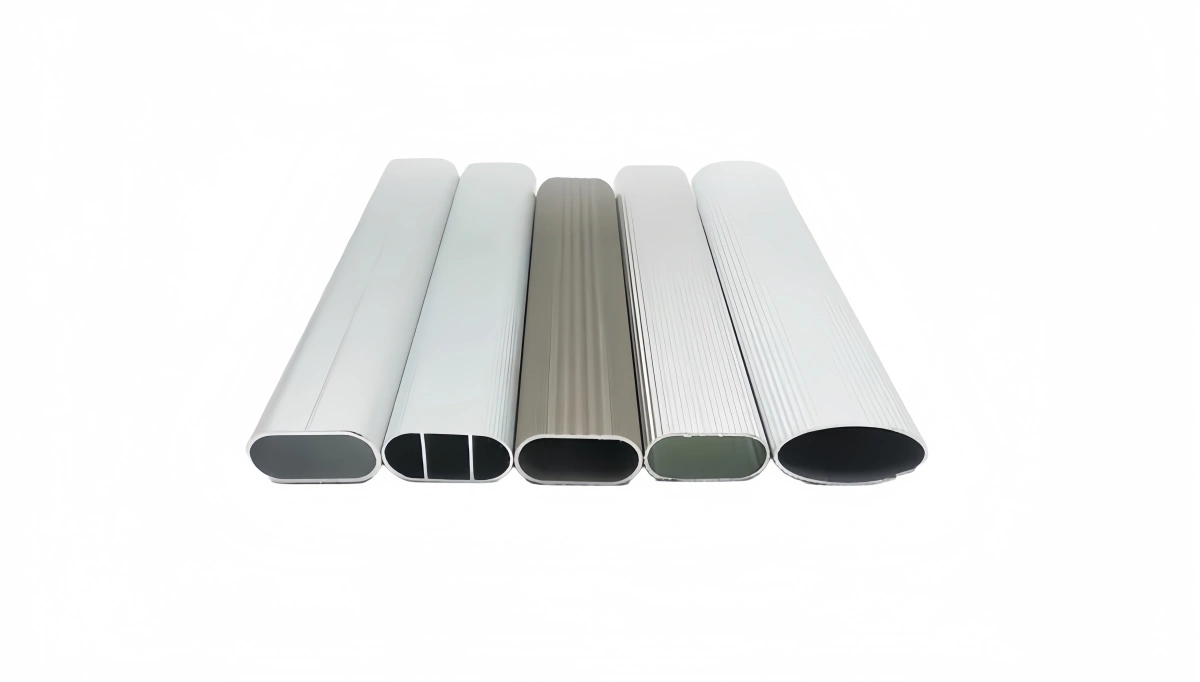 Versatile uses for oval aluminum extrusion profiles