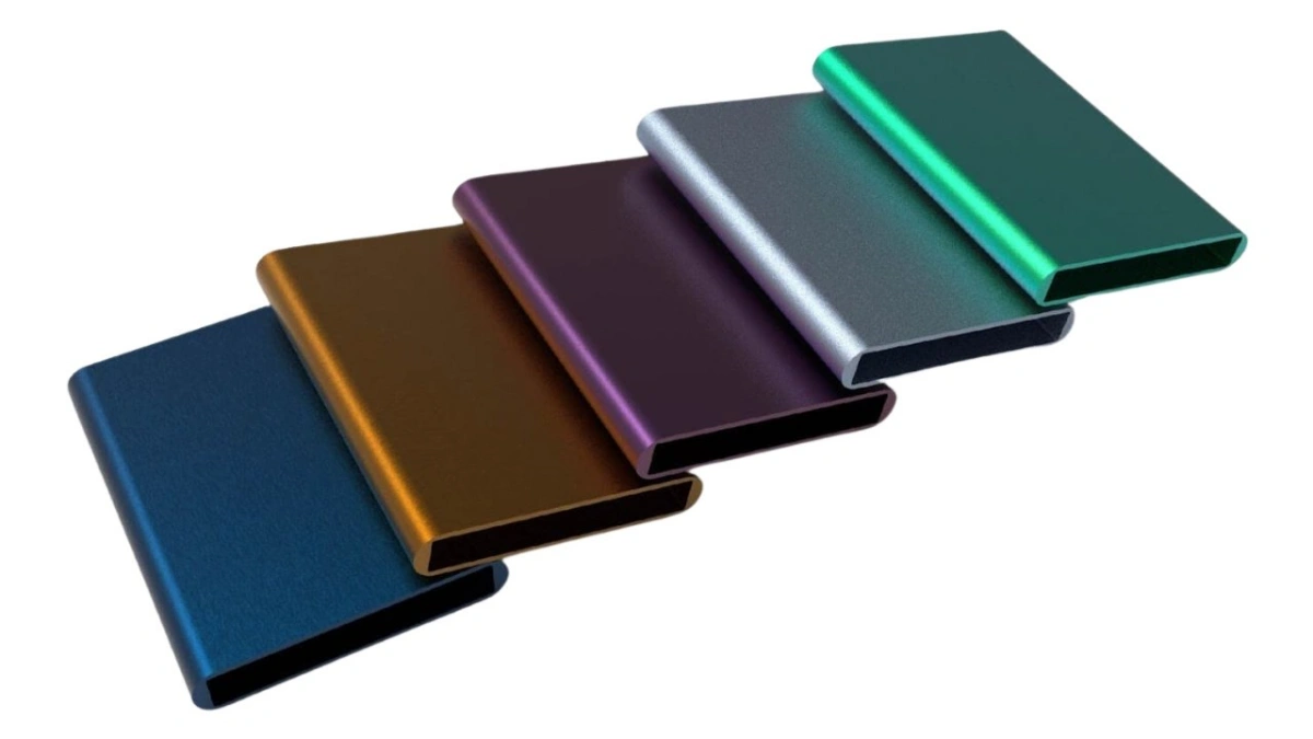 Black Aluminum Anodizing Colors enhance product durability