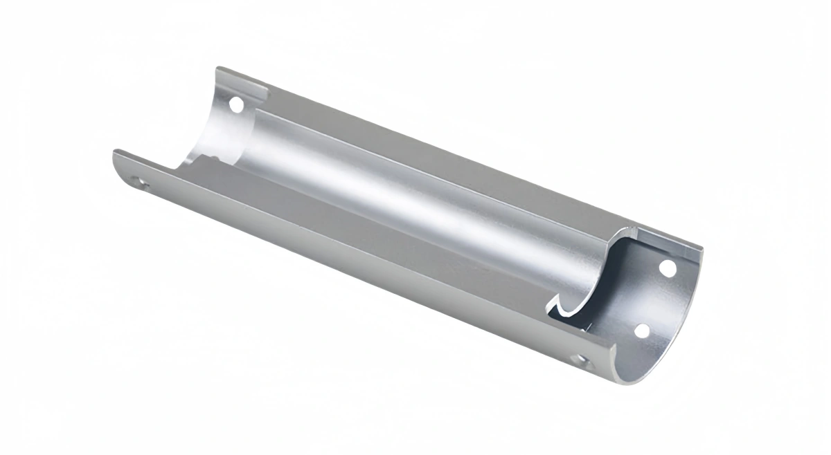 Clear anodized aluminum industrial mechanical parts