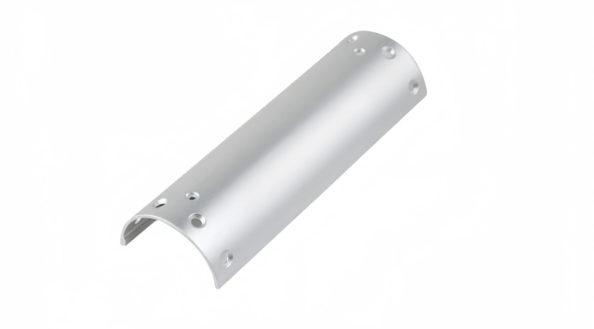 Durable clear anodized aluminum components for machines