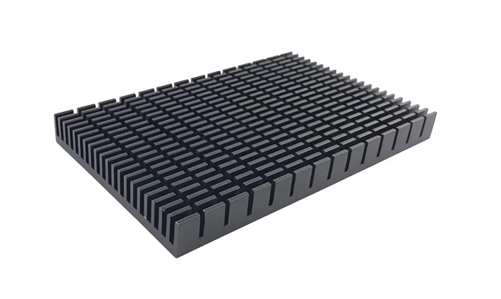 Graphene coating on aluminum profile heatsink