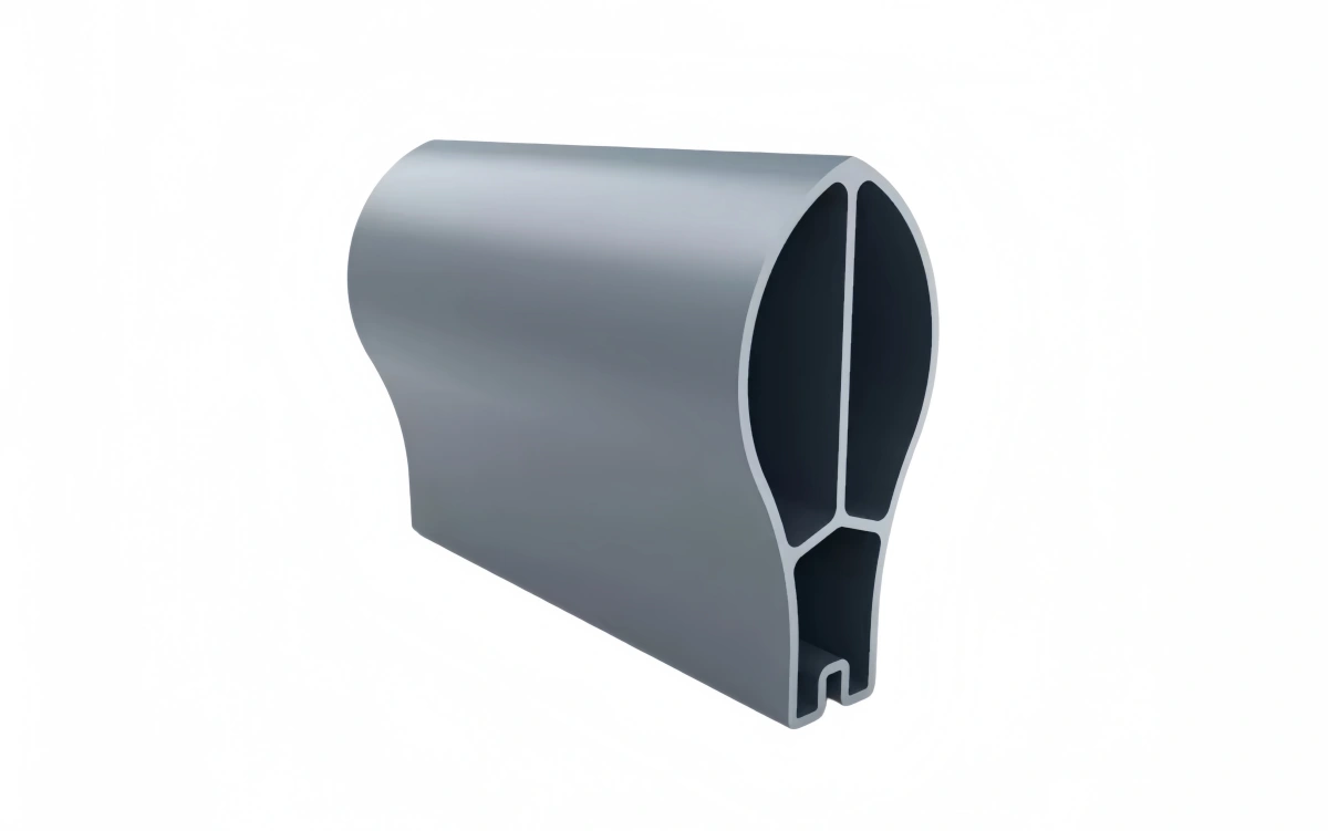 Aluminum profile surface treatment sandblasting for matte pearl silver texture finish