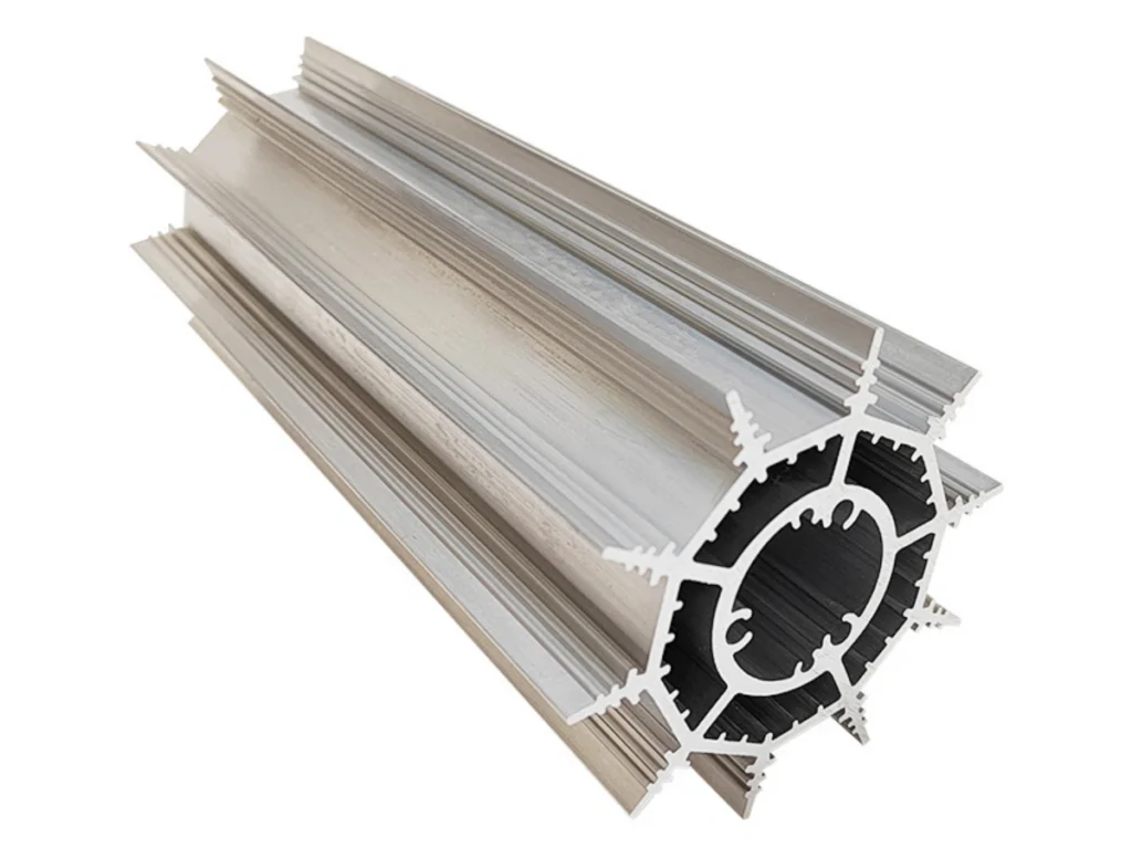 Cooling straightening and fixed-length cutting technology for aluminum extrusion profile