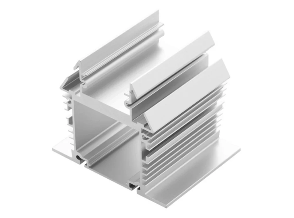 Anodized Silver Finish on 6063 Aluminum Extrusion Anodized Silver Finish on 6063 Aluminum Extrusion
