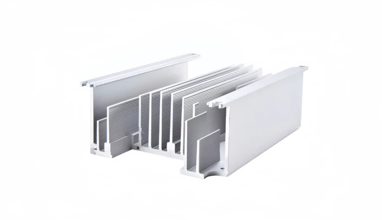 High quality extruded aluminum heat sink profiles stock