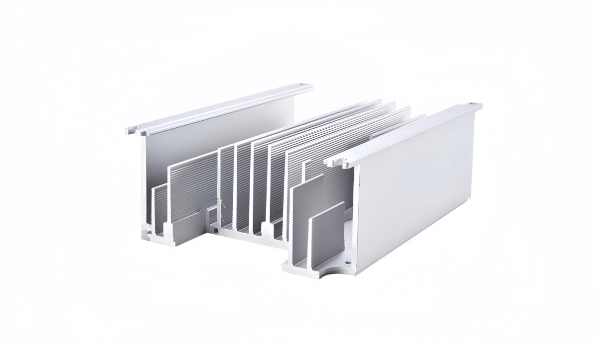 High quality extruded aluminum heat sink profiles stock