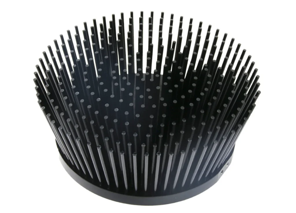 Skived fin aluminum heat sink profiles for electronics Skived fin aluminum heat sink profiles for electronics